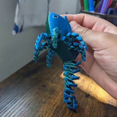 Mô Hình Bạch Tuộc Benchy Khớp Nối