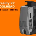 Mô hình CAD đầu phun Creality K2 - Thumbnail 1