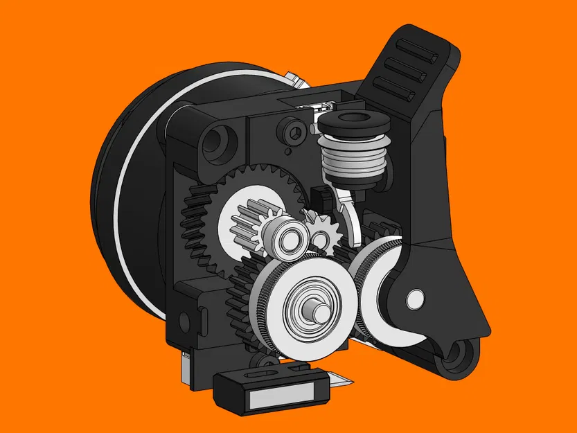 Mô hình CAD đầu phun Creality K2 - Image 5