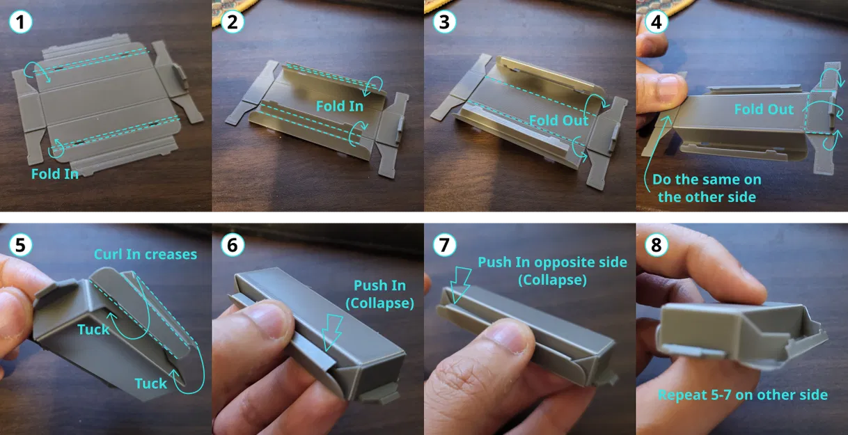 Tủ Mini Ngăn Kéo Gấp - Image 12