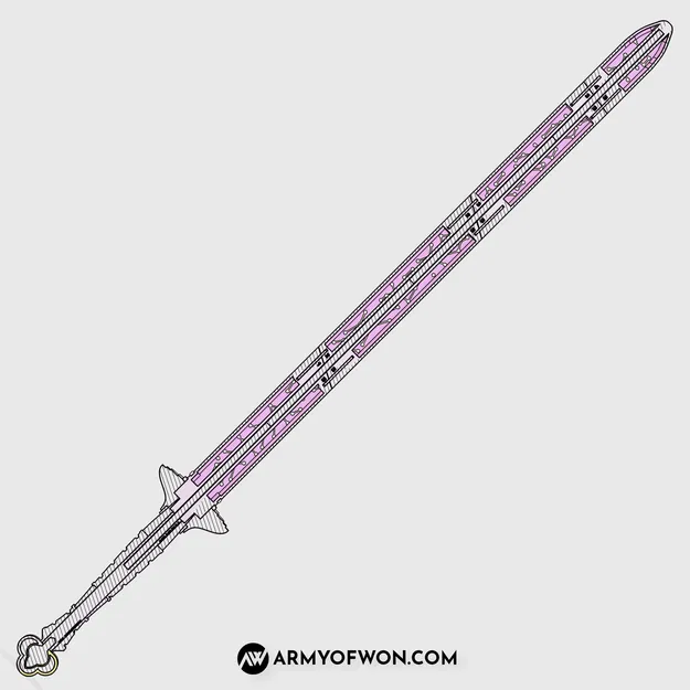 Kiếm Saing Geom - Kiếm Rumi Thợ Săn Quỷ K-Pop - Image 9