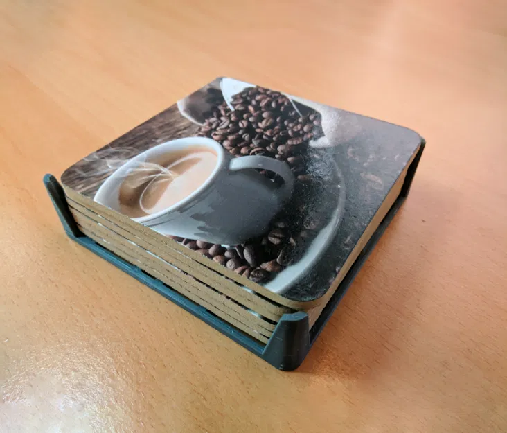 Chân Đế Ly Coaster Hình Voronoi - Image 2