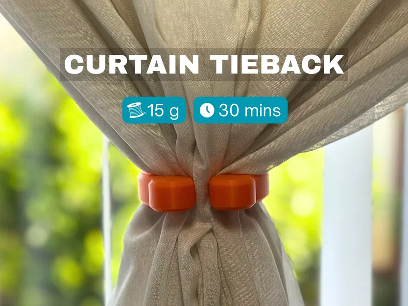 Kẹp Giữ Rèm Cửa Hình Nhẫn - Image 1