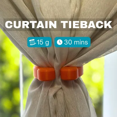 Kẹp Giữ Rèm Cửa Hình Nhẫn