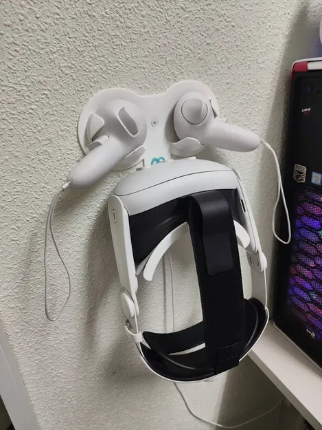 Giá Treo Tường Kính Meta Quest 3 - Đế In 3D - Image 3