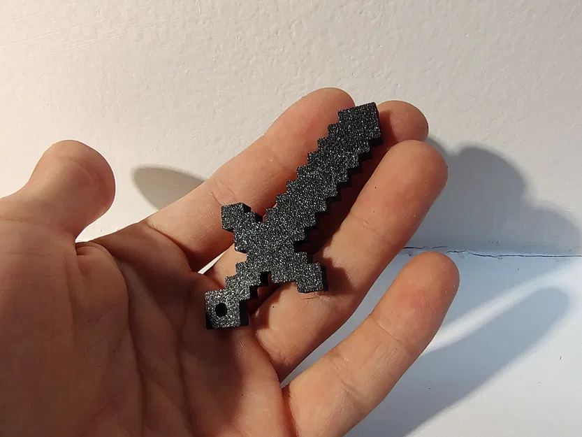 Móc khóa kiếm Minecraft - Image 3