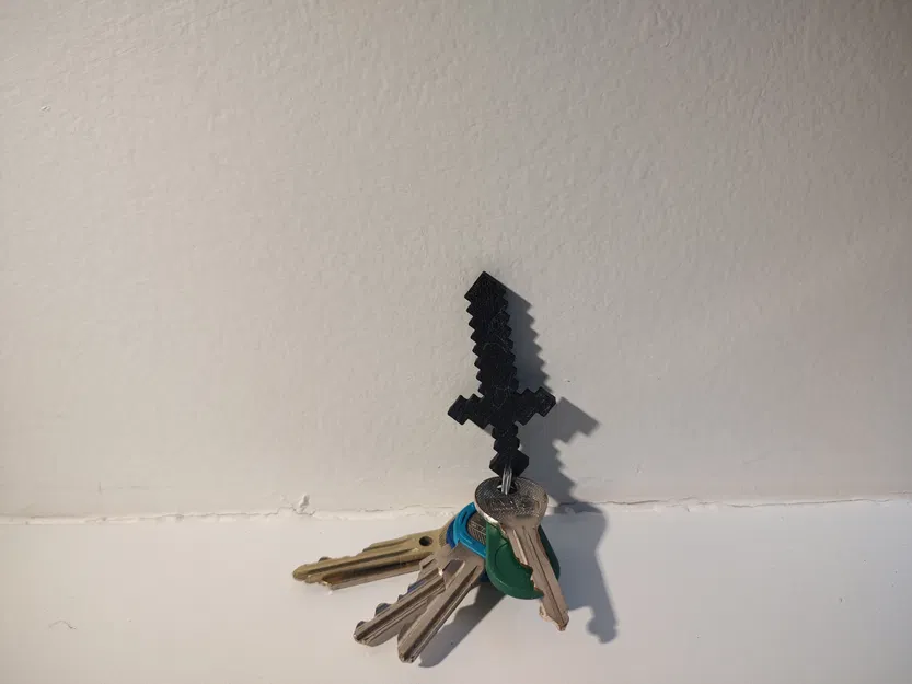 Móc khóa kiếm Minecraft - Image 4