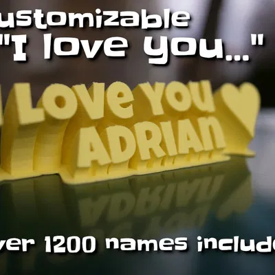 Tượng điêu khắc "Anh yêu em..."