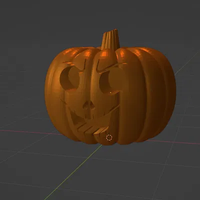 Bộ 16 Bí Ngô Kinh Dị - Bộ Mẫu In 3D Halloween