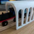 H0 Tunnel / Tunnel Ray Gỗ như Brio/Ikea tỉ lệ 1:87 - Thumbnail 4