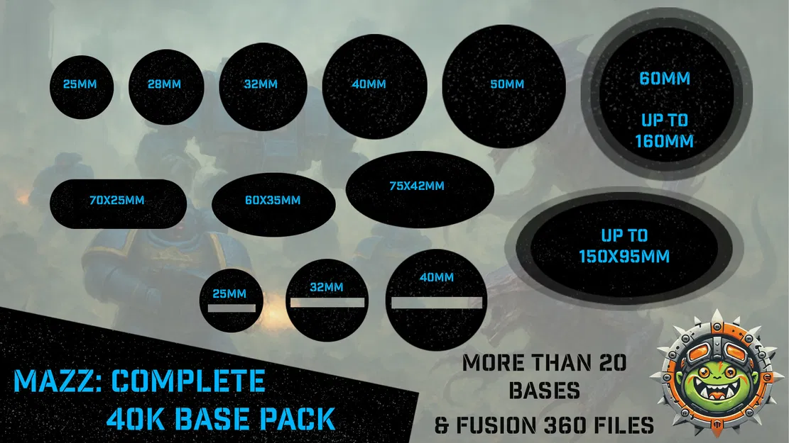 Trọn Bộ Đế Warhammer 40K - Image 1