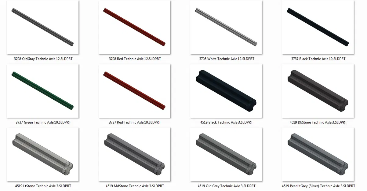 Trục Lego Technic Đa Dạng - Image 3