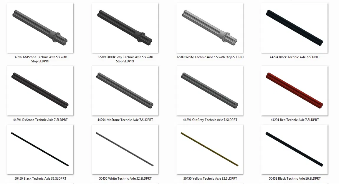 Trục Lego Technic Đa Dạng - Image 4