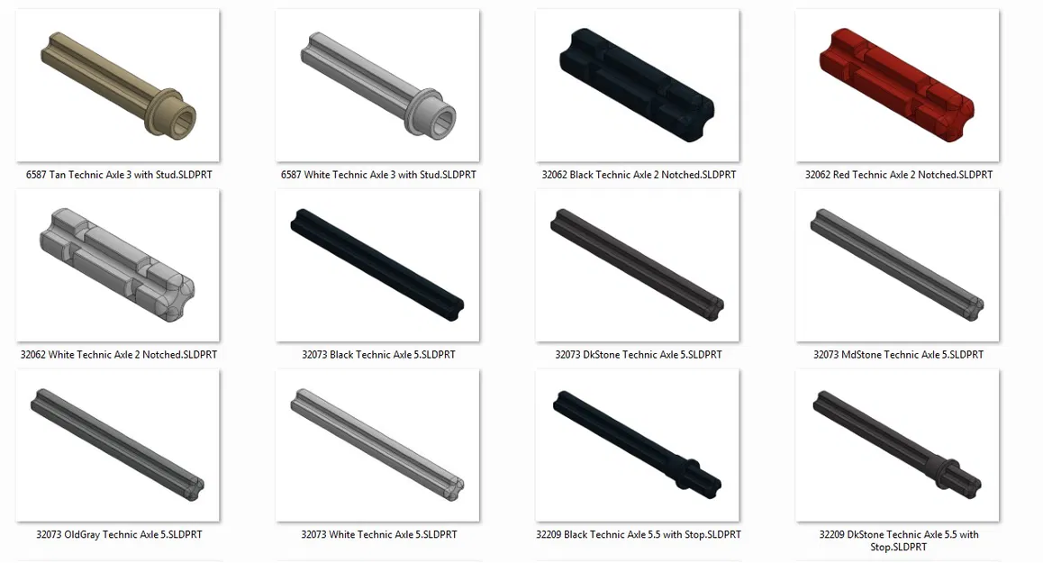 Trục Lego Technic Đa Dạng - Image 6