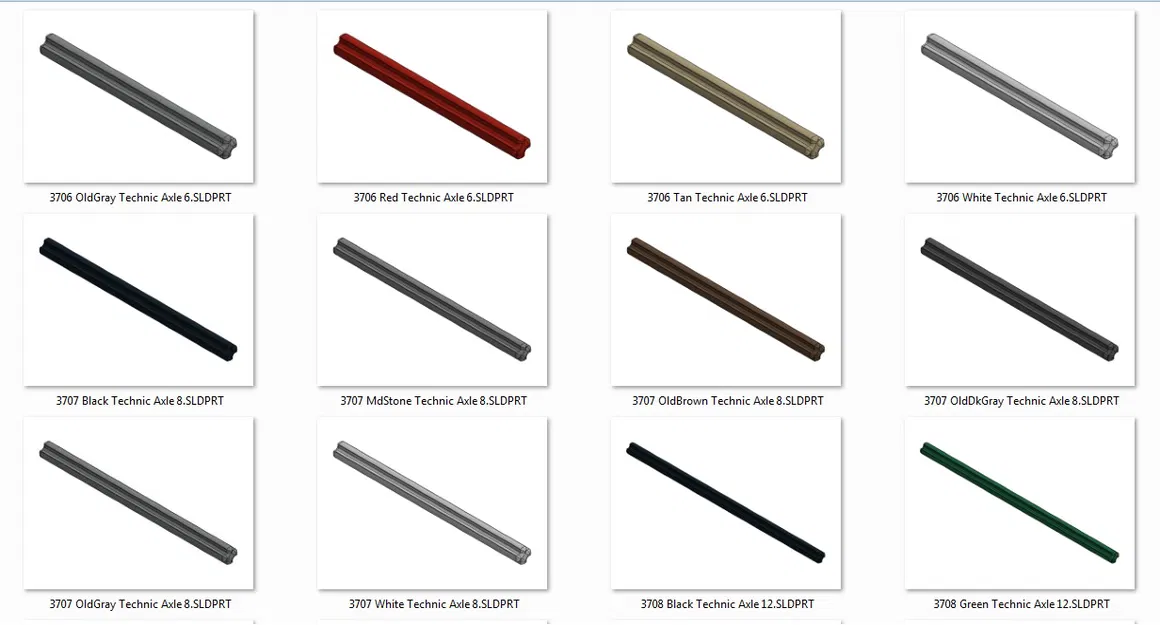 Trục Lego Technic Đa Dạng - Image 7