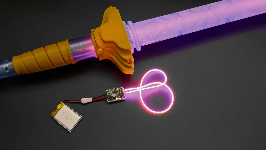 Kiếm Rumi LED - Thợ Săn Quỷ Kpop - Image 4