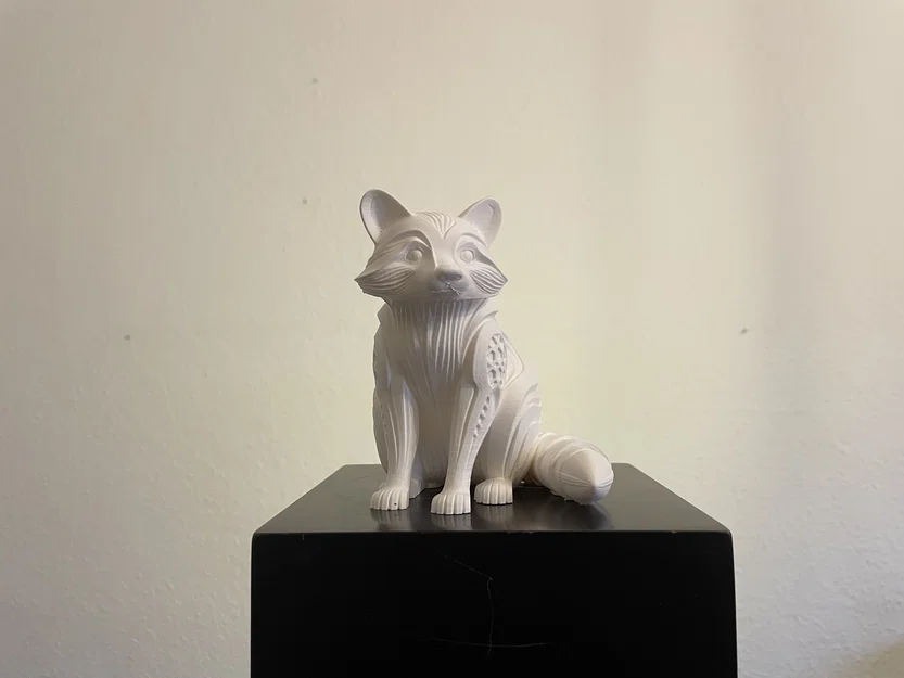 Tượng Gấu Racoong Hexa - Image 2