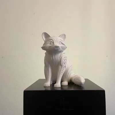 Tượng Gấu Racoong Hexa