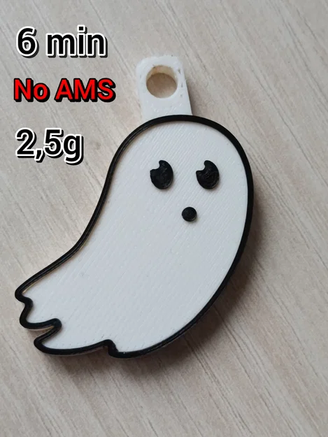 Móc khóa hình ma (Không cần AMS) - Image 1