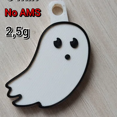 Móc khóa hình ma (Không cần AMS)