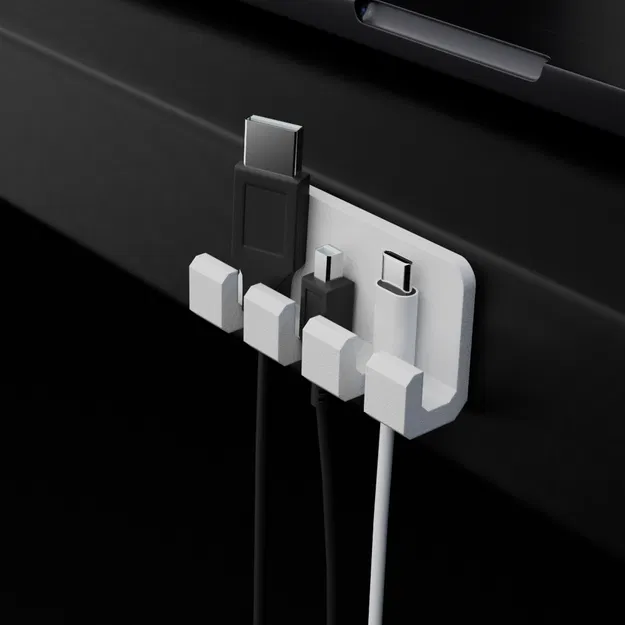 Bộ Giữ Dây Cáp Để Bàn – 1, 3 & 7 Khe Cắm - Image 3