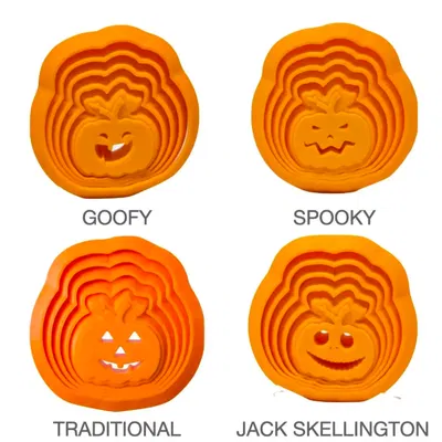 Gói Đồ Chơi Fidget Bí Ngô Halloween Nhiều Lớp Đa Dạng