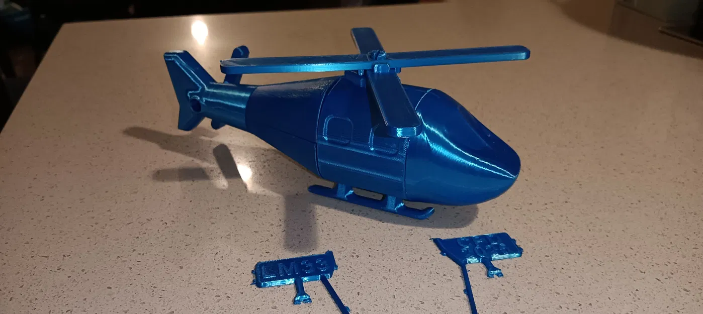 Mô Hình Máy Bay Trực Thăng Đồ Chơi Kit Card - Image 1