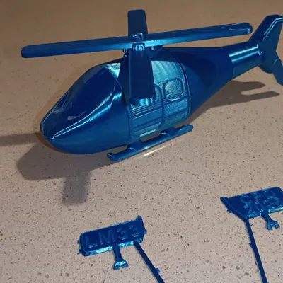 Mô Hình Máy Bay Trực Thăng Đồ Chơi Kit Card