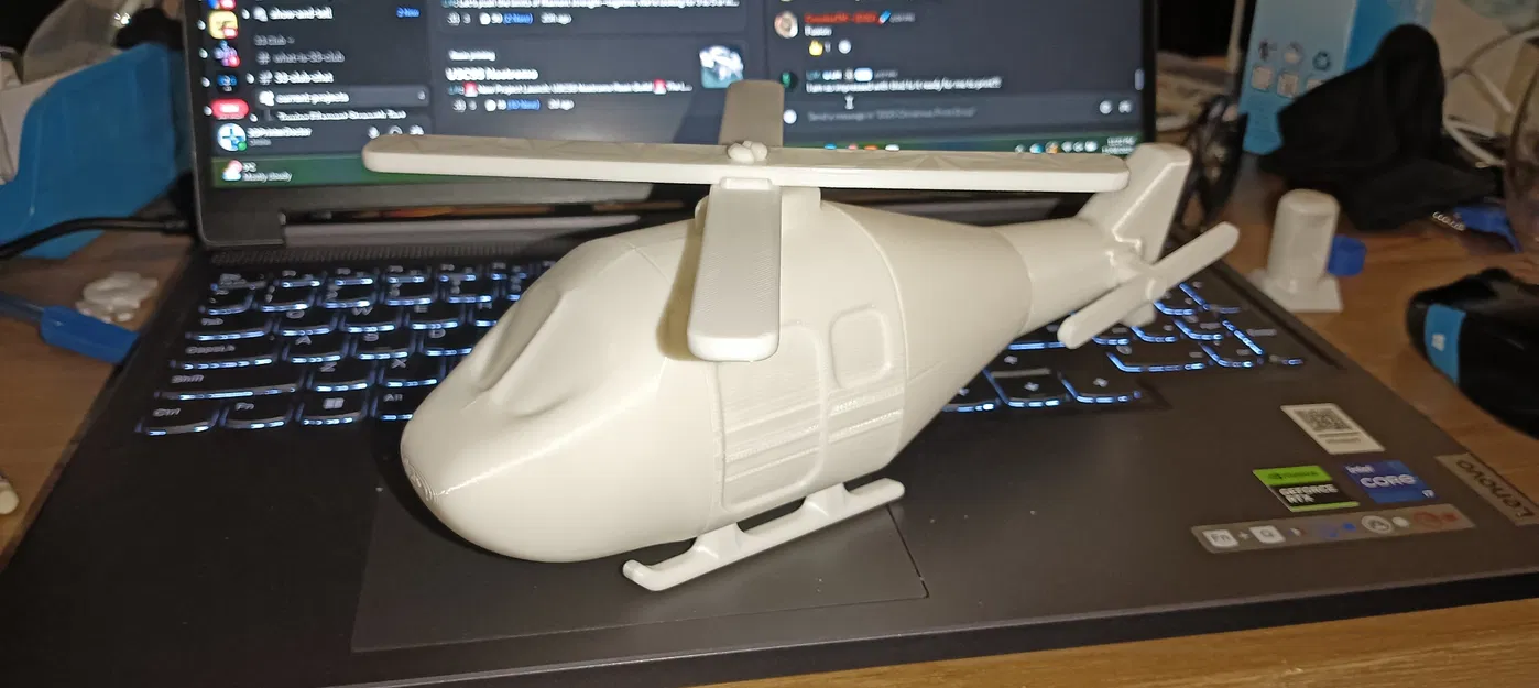 Mô Hình Máy Bay Trực Thăng Đồ Chơi Kit Card - Image 7