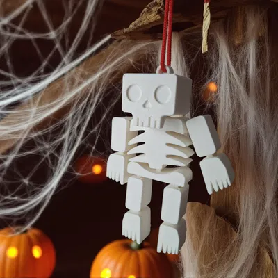 Bộ Xương "Skeleton Helloveen - flex" Treo Tường