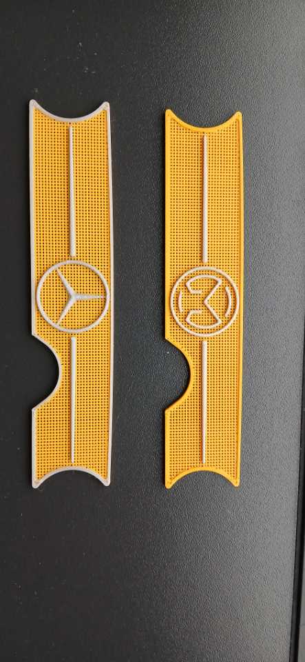 Logo Mercedes Mogster cho Lưới Tản Nhiệt và Mâm Xe - Image 1