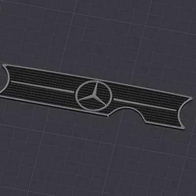 Logo Mercedes Mogster cho Lưới Tản Nhiệt và Mâm Xe