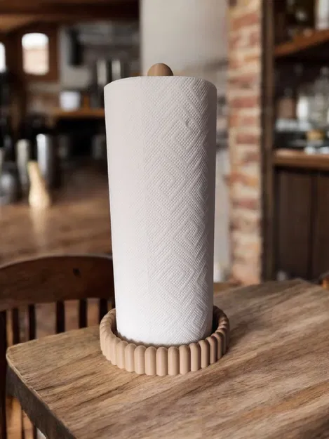 Giá Đỡ Cuộn Giấy Bếp hoặc Giấy Ăn - 2 Chiều Cao - Image 1