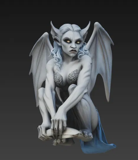 Mô hình Gargoyle Woman - Image 3