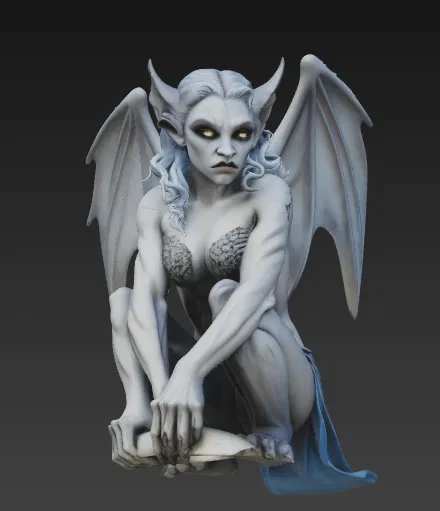 Mô hình Gargoyle Woman - Image 4