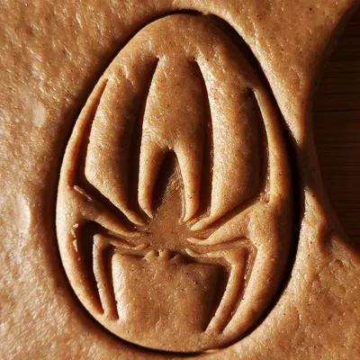 Khuôn Cắt Bánh Quy Hình LOGO Spiderman