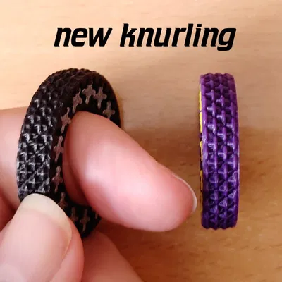 Nhẫn Bánh Răng Fidget Có Vân Xoắn Trùng Thiết Kế