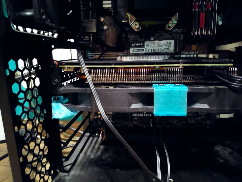 In 3D Khe PCIe cho Quạt 120mm Thay thế quạt GPU - Image 4