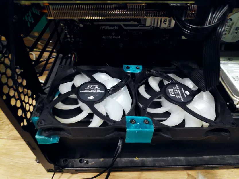 In 3D Khe PCIe cho Quạt 120mm Thay thế quạt GPU - Image 5