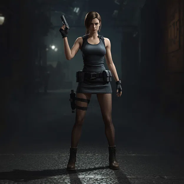 Mô Hình Fan Art Jill Valentine - Image 1