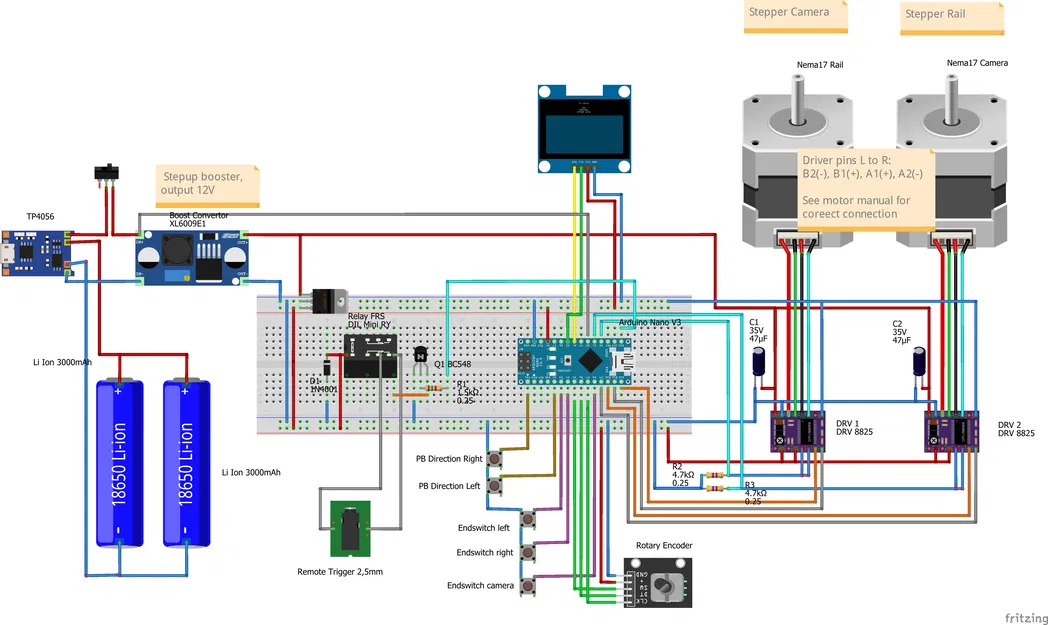 WeCaSlide MKII, Arduino Motorized Camera Slider - Image 11