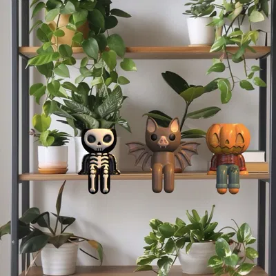 Chậu cây Sen đá "Bạn bè Ma quái"