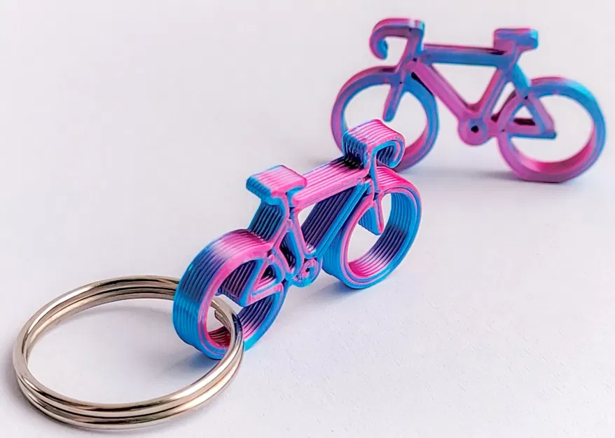 Móc Khóa Xe Đạp / Xe Máy - In Nhanh Dễ Dàng - Ý Tưởng Quà Tặng - Image 1