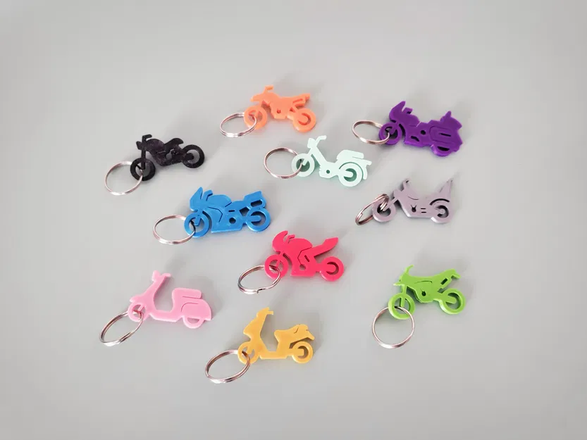 Móc Khóa / Móc Chìa Khóa Xe Máy / Xe Ga - Quà Tặng Độc Đáo - Image 2