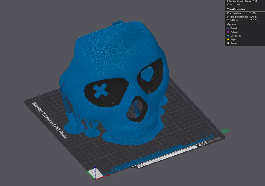 Mặt Nạ "Lights Out" - Mô Hình Đầu Lâu Từ Tiểu Thuyết - Image 3