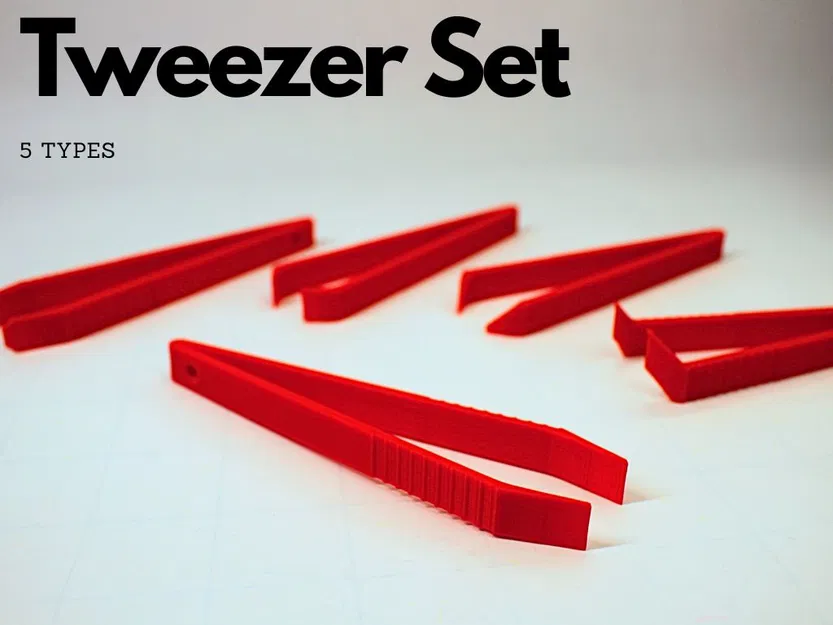 Bộ Nhíp 3D – 5 Loại - Image 1