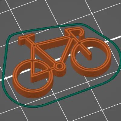 Móc Khóa Xe Đạp Fixie / Singlespeed / Pista - In Nhanh Dễ Dàng - Ý Tưởng Quà Tặng