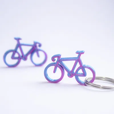 Móc Khóa Xe Đạp Fixie / Singlespeed / Pista - In Nhanh Dễ Dàng - Ý Tưởng Quà Tặng