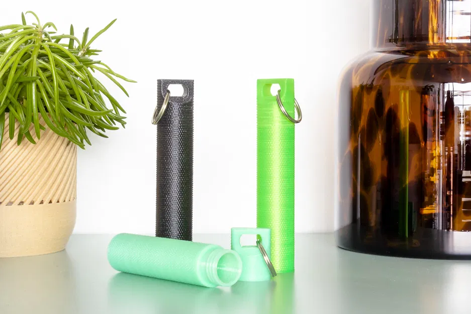 Hộp Capsule Chống Nước - Dùng Khi Cắm Trại & Đi Bộ - Hộp Đựng Thuốc Mini - Image 3