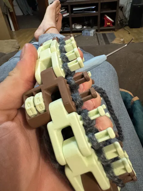 Khung Đan Len: Lắp Ghép Có Bộ Đếm Hàng - Image 1